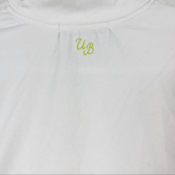 UB Jean White Front Zipper Pocket Small Jacket - Picture 4 of 16